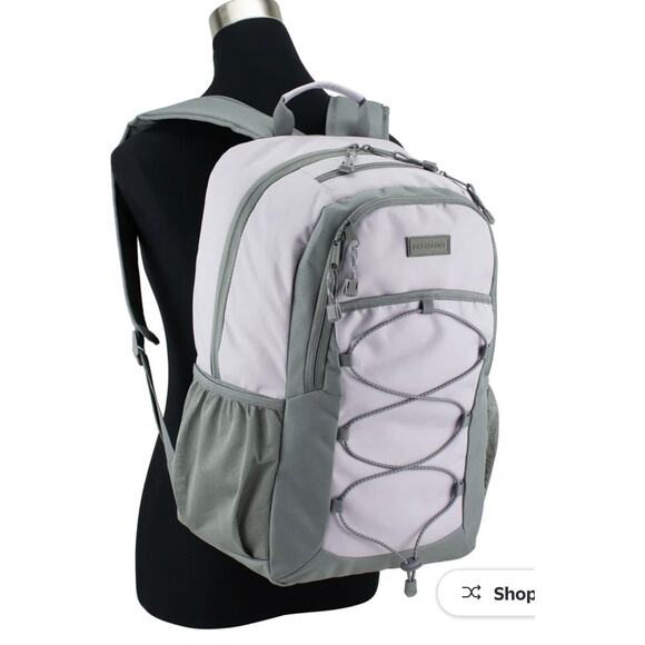 Eastsport Apex Sport Backpack 18 Inch Light Purple School Class Hiking Outdoors - Picture 2 of 16